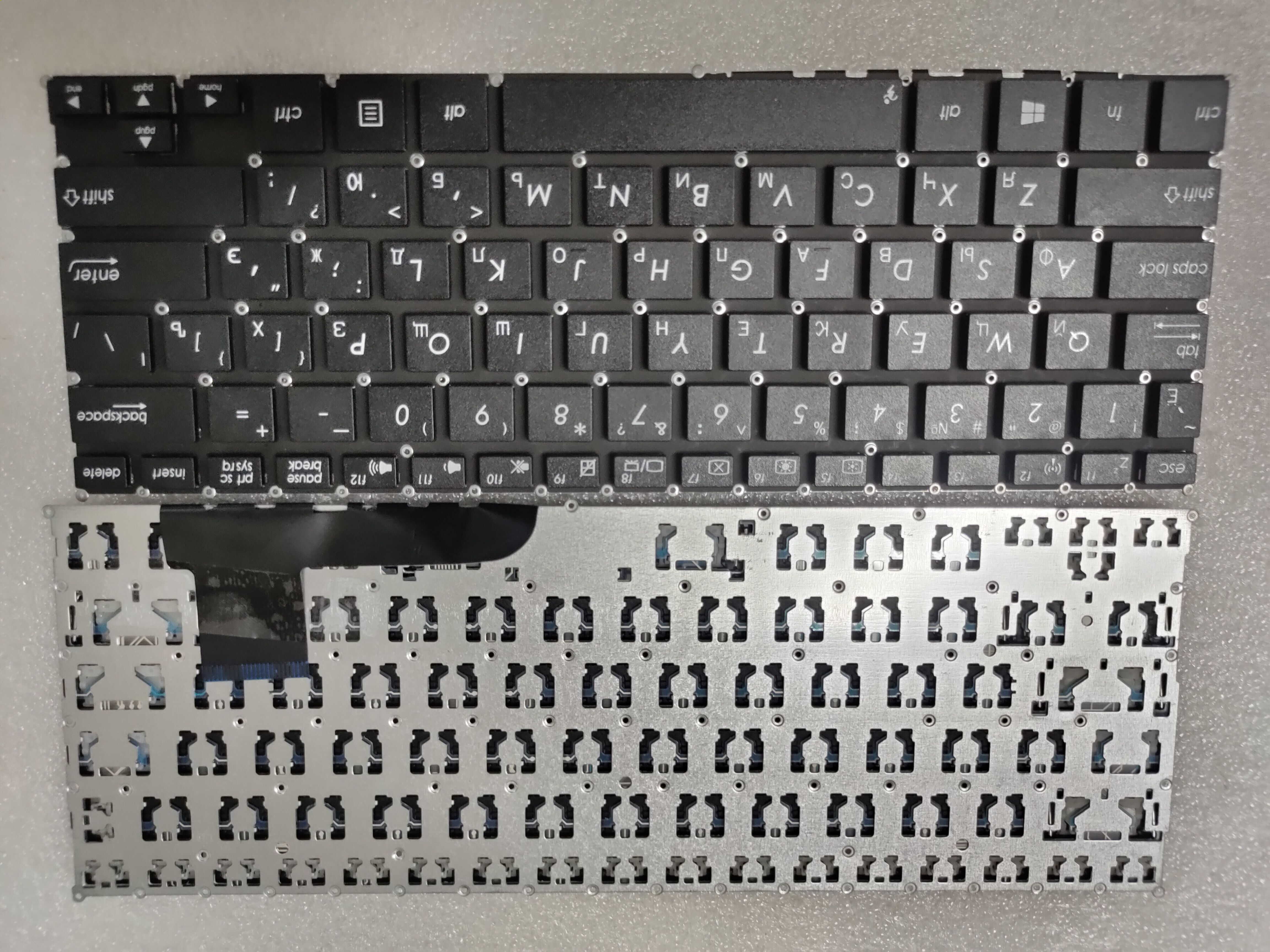 Picture of New Replacement Laptop Keyboard For ASUS X201 BLACK (OEM) RU Layout